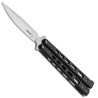 Couteau de poche Papillon Balisong G10 Böker Noir