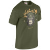 T-shirt manches courtes Summit Outdoor LIBERTY OR DEATH Vert OD