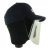 Casquette Brodée ASVP avec visière protection de lutte Covid 19 amovible