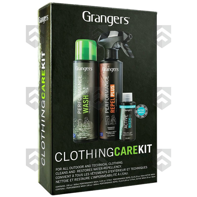 Kit d'entretien complet pour vêtements techniques Grangers