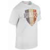 T-shirt manches courtes Summit Outdoor SUPER FRENCH Blanc