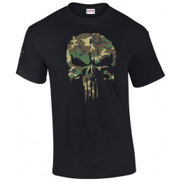 T-shirt manches courtes Summit Outdoor PUNISHER logo Woodland
