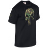 T-shirt manches courtes Summit Outdoor PUNISHER logo Woodland