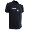 Polo Gendarmerie Criminalistique Numérique Noir Imprimé avec supports Velcro