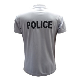 Polo Police Nationale Manches Courtes Respirant Homme