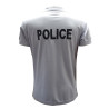 Polo Police Nationale Manches Courtes Respirant Homme