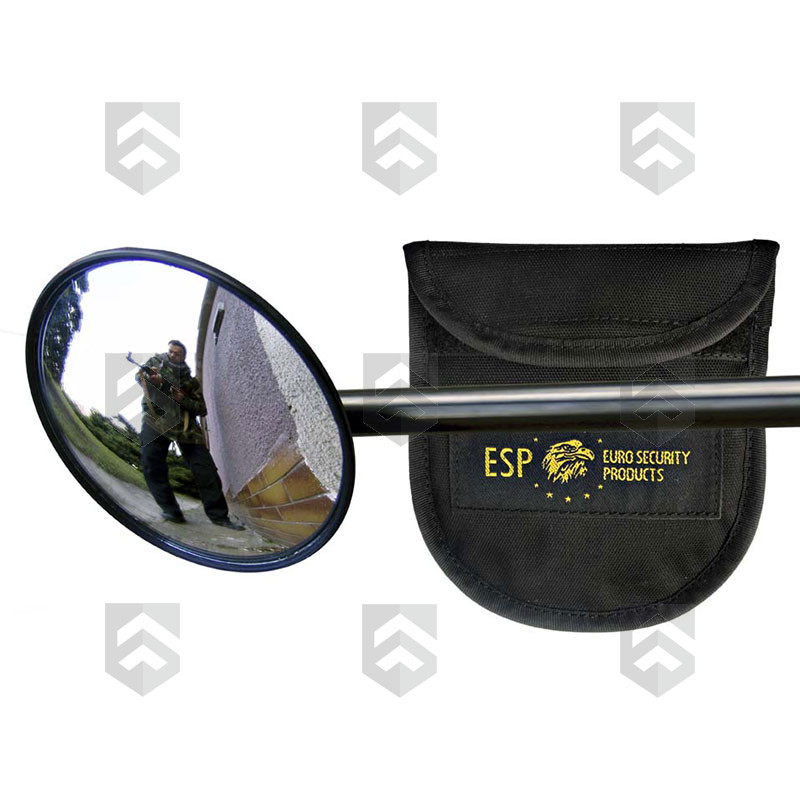 Miroir Tactique Convexe ESP pour bâton de défense avec étui