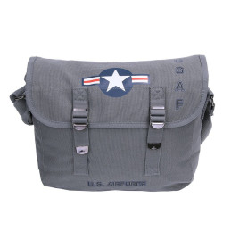 Musette Bandoulière 10L US Air Force FOSTEX Gris