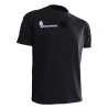 T-shirt Imprimé Gendarmerie Départementale Noir Respirant avec supports Velcro