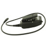 Adaptateur PTT 3M Peltor pour ICOM A6/A22