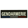 Bande Gomme 3D Gendarmerie 3 x 10 cm Liseré Tricolore