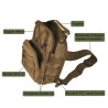 Sac bandoulière 5L Tactique Coyote