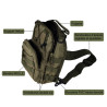 Sac bandoulière 5L Tactique Vert OD