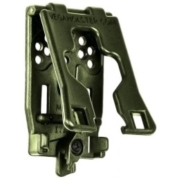 Passant rapide 8K82 Vega Vert OD pour fixer les accessoires sur ceinturon