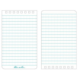 Carnet de notes tous temps 7.6 x 12.7 cm Rite In The Rain Bleu