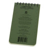 Carnet de notes tous temps 7.6 x 12.7 cm Rite In The Rain Vert OD