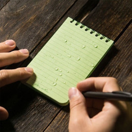 Carnet de notes tous temps 7.6 x 12.7 cm Rite In The Rain Vert OD