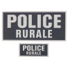 Bandes rétroréfléchissantes Police Rurale (10 x 28 cm et 6 x 13 cm)