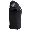 T-shirt Imprimé Gendarmerie Départementale Noir avec supports Velcro Femme