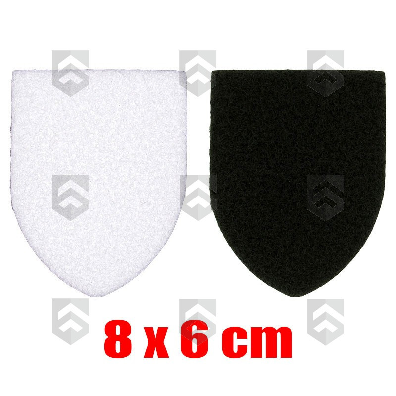 Patch Velcro Femelle à Coudre 8x6cm – Support Pour Écussons Militaires, Gendarmerie - 5