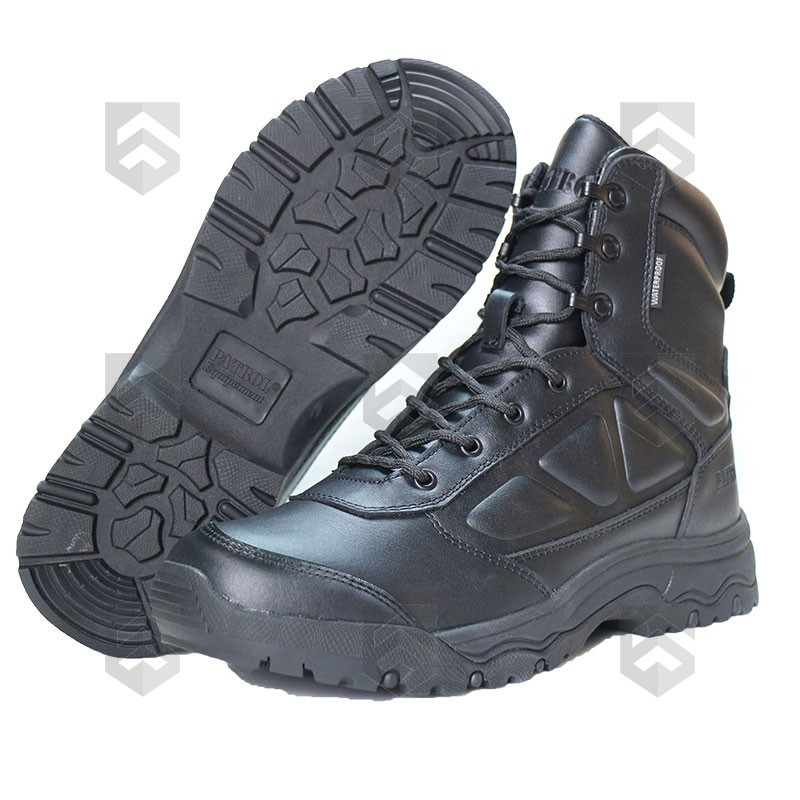 Chaussures Rangers PATROL TIGER MID Cuir WaterProof