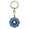 Porte-clés métal Bleuet de France
