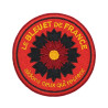 Ecusson Bleuet de France Brodé Sapeur Pompier