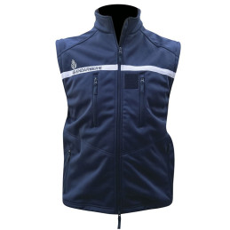 Veste Softshell 2 en 1 Gendarmerie Manches Amovibles