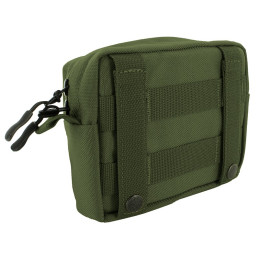 Pochette horizontale MOLLE Laser Cut C4 Tactical Vert OD