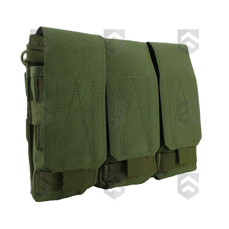 Porte-Chargeur Triple C4 Tactical Vert OD
