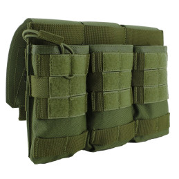 Porte-Chargeur Triple C4 Tactical Vert OD