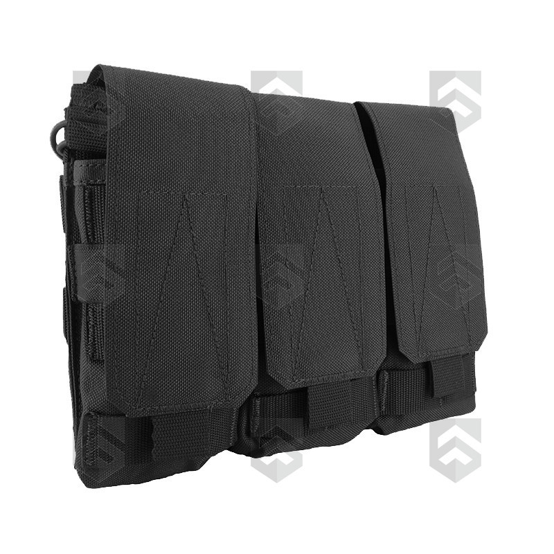 Porte-Chargeur Triple C4 Tactical Noir