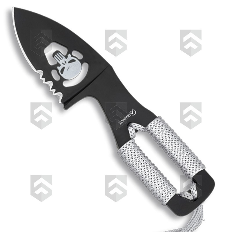 Couteau Tour de cou tactique Punisher modèle 32450 Albainox