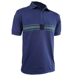 Polo Police Rurale Respirant Manches Courtes EK Bleu Marine