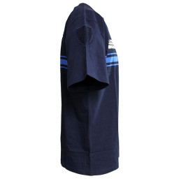 T-Shirt Police Municipale Manches Courtes Bleu Marine