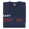 T-Shirt ASVP Manches Courtes Bleu Marine