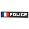 Barrette Gomme 3D Police avec drapeau FR