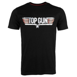 T-shirt manches courtes Top Gun Miltec Noir