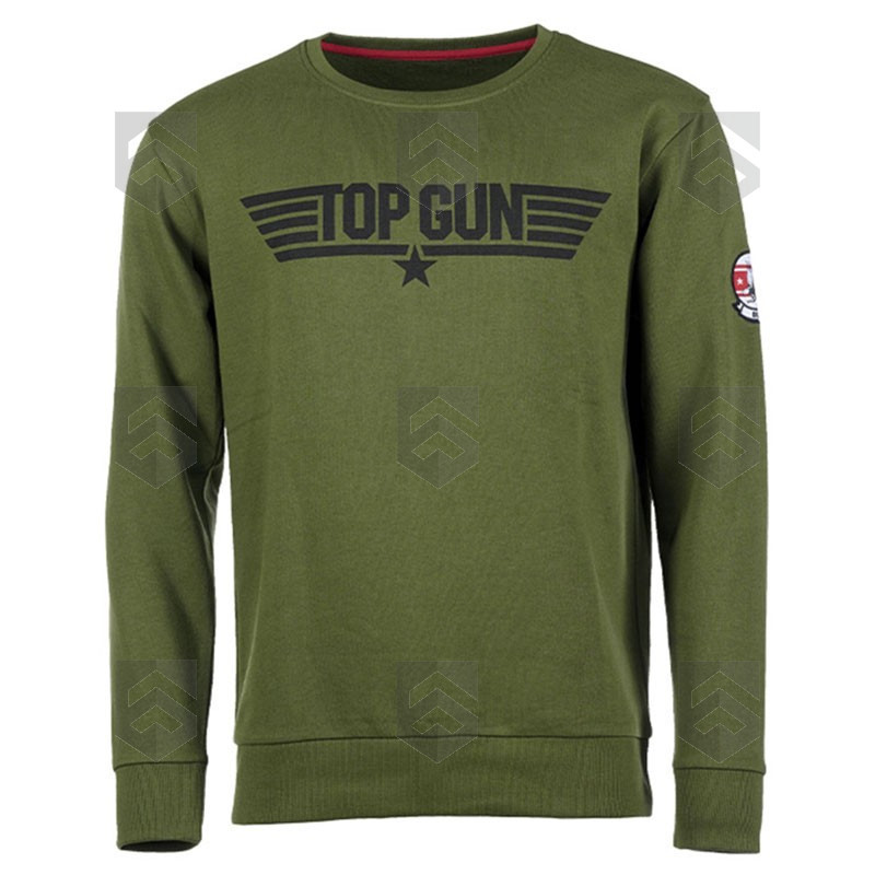 Sweat Top Gun Miltec Vert OD
