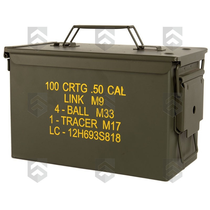 Caisse à munition type US calibre .50