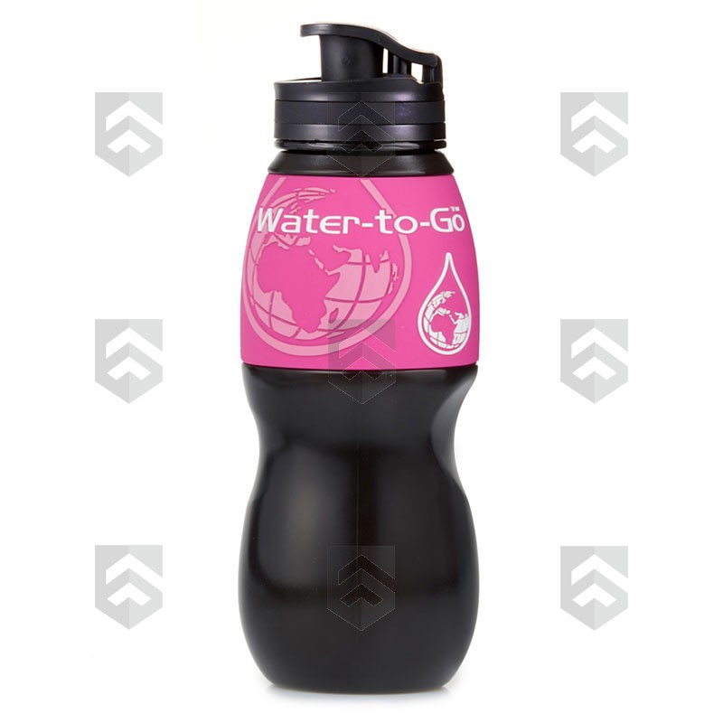 Gourde Filtrante Water-To-Go Outdoor Bandeau Rose