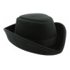 Tricorne en Feutrine Noir