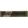 Barrette brodée Gendarmerie