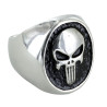 Bague en acier Punisher