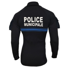 Chemise de Combat UBAS Police Municipale Bleu Marine Summit Outdoor