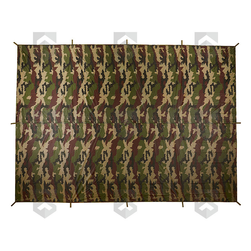 Bâche Terrain Ultra-light 3 x 4 m Ripstop TOE Camouflée C.E.