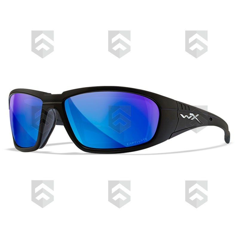 Lunettes Balistiques Boss WILEY X Verres Blue Mirror Captivate