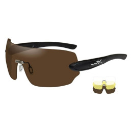 Pack Lunettes Balistiques Detection WILEY X Jaune/Transparent/Cuivre