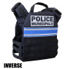 Harnais Porte-Plaques PM Thunder DEFCON 5 Bleu