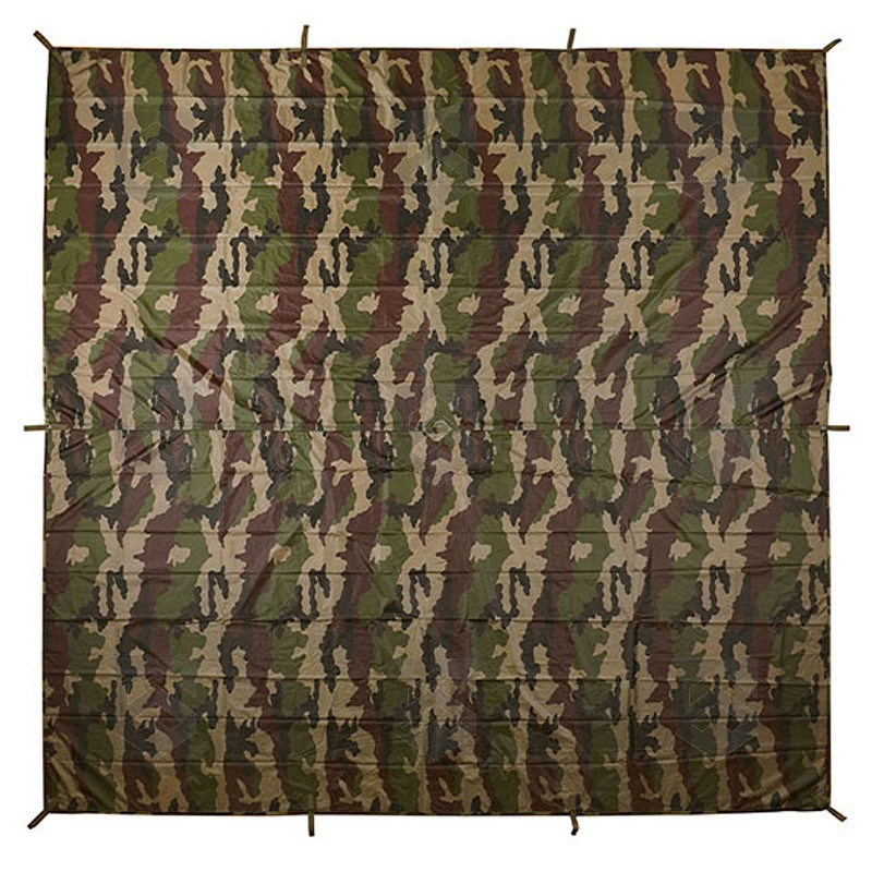 Bâche Terrain Ultra-light 3 x 3 m Ripstop TOE Camouflée C.E.
